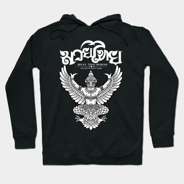 Muay Thai Boran Hoodie by KewaleeTee